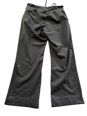 lululemon athletica Dark Gray Wide-Leg Track Pants